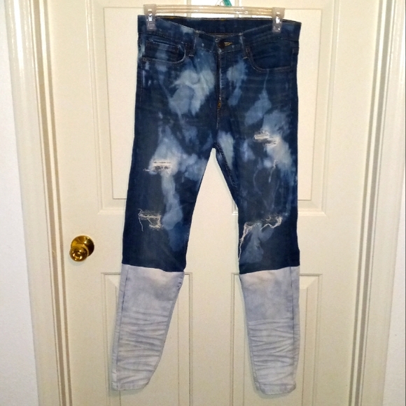 Levi's Jeans Mens Levis Distressed Jeans Size 3234 Must See 5